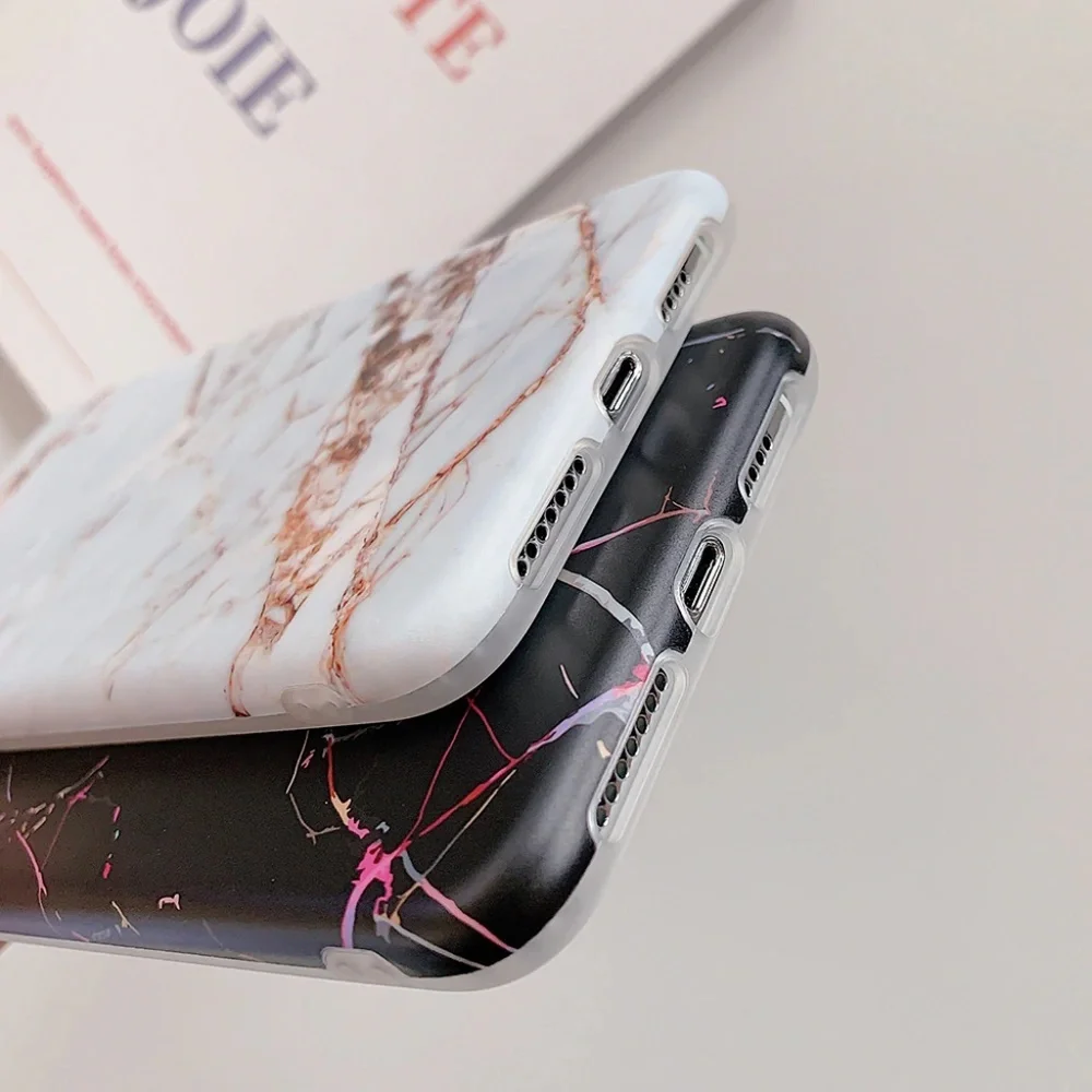 ⚠️LAST iPhone 7 Plus / 8 Plus Black Marble case - Picture 5 of 7